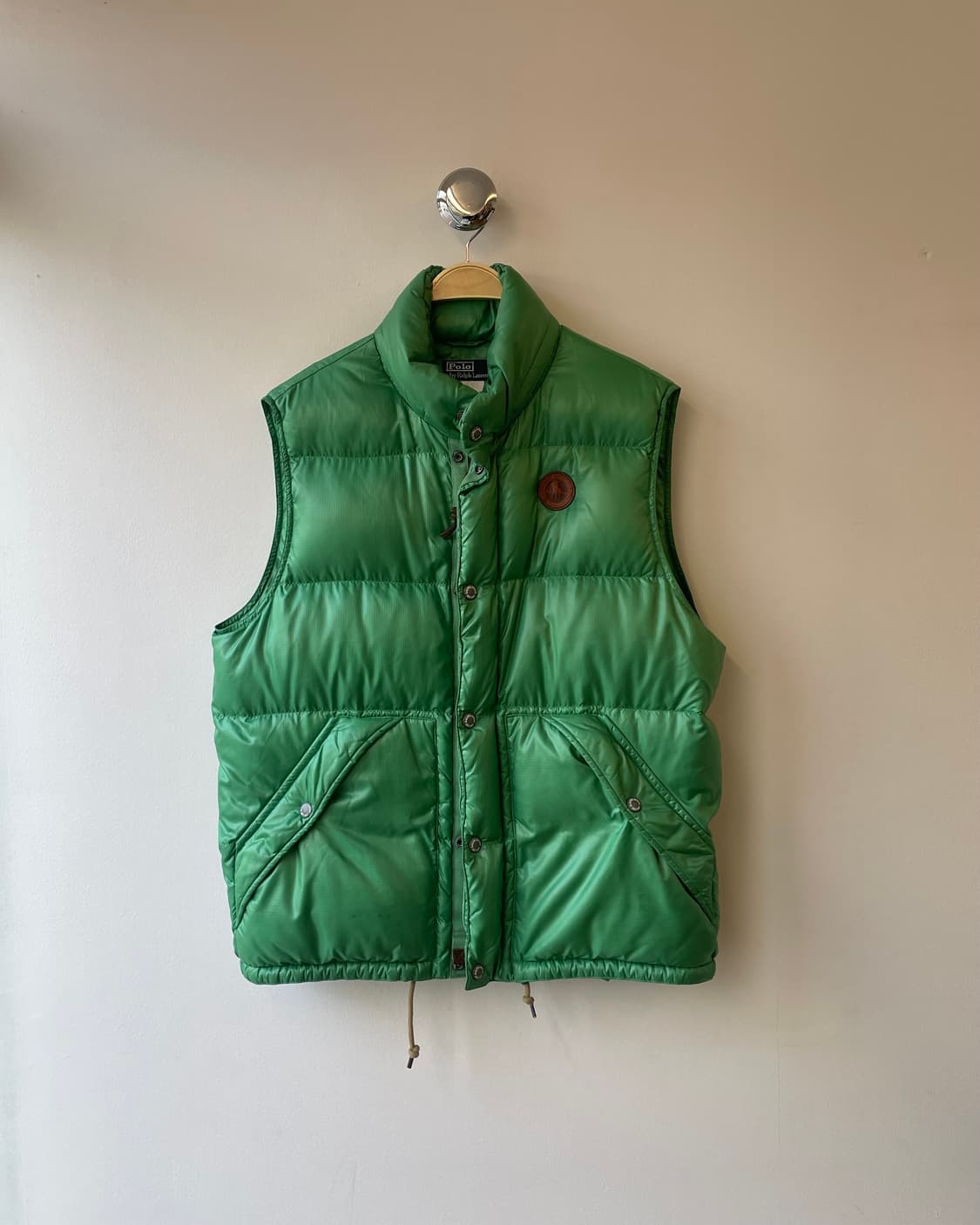 Polo goose down puffer vest 폴로 구스다운 푸퍼  상품이미지1