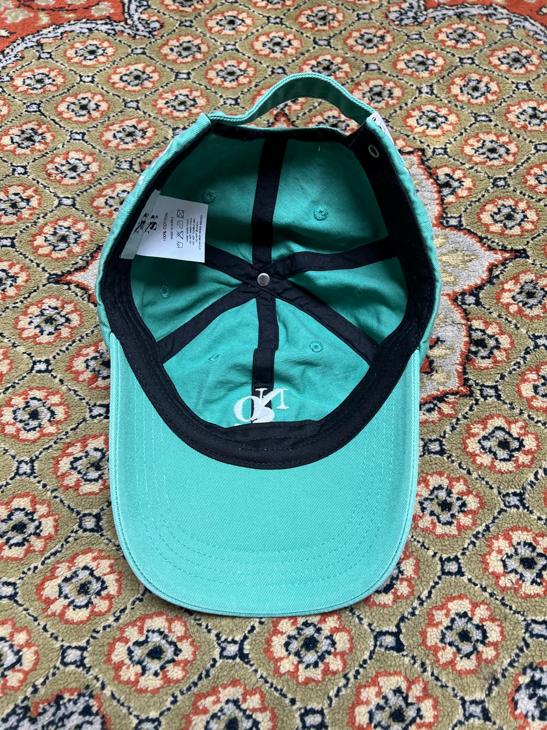 NOS7 손흥민 자수 로고 볼캡 민트그린 OS 상품이미지5