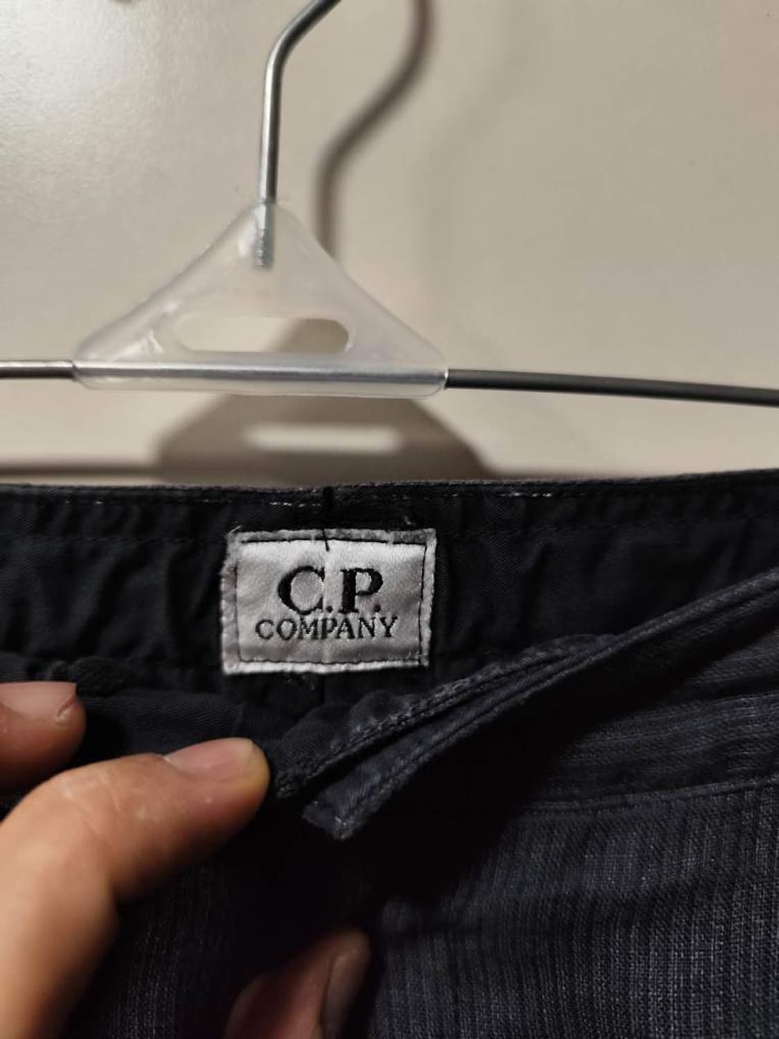 36인치 C.P. Company 씨피컴퍼니 린넨 블랙 팬츠 상품이미지5