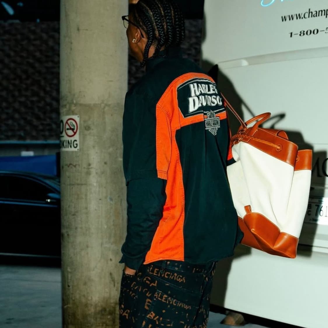 할리데이비슨 스펠아웃 반팔 모토셔츠 상품이미지2