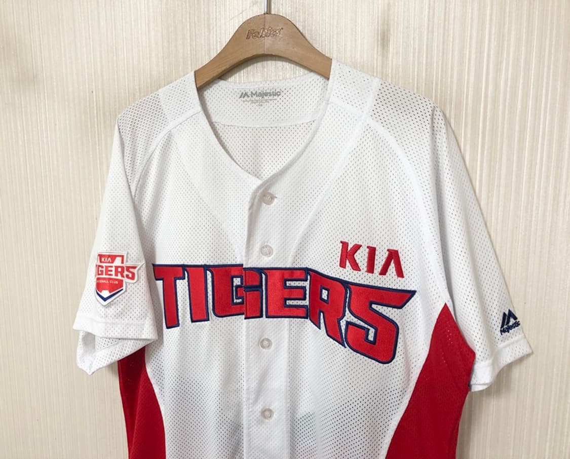KBO 마제스틱 기아타이거즈 홈유니폼/져지 105 상품이미지5