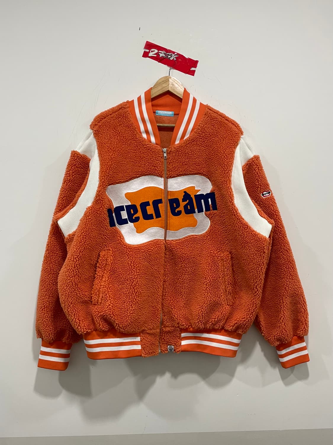 (레어)BBC 빌리네어보이즈 클럽 아이스크림 보아 바시티자켓 상품이미지3