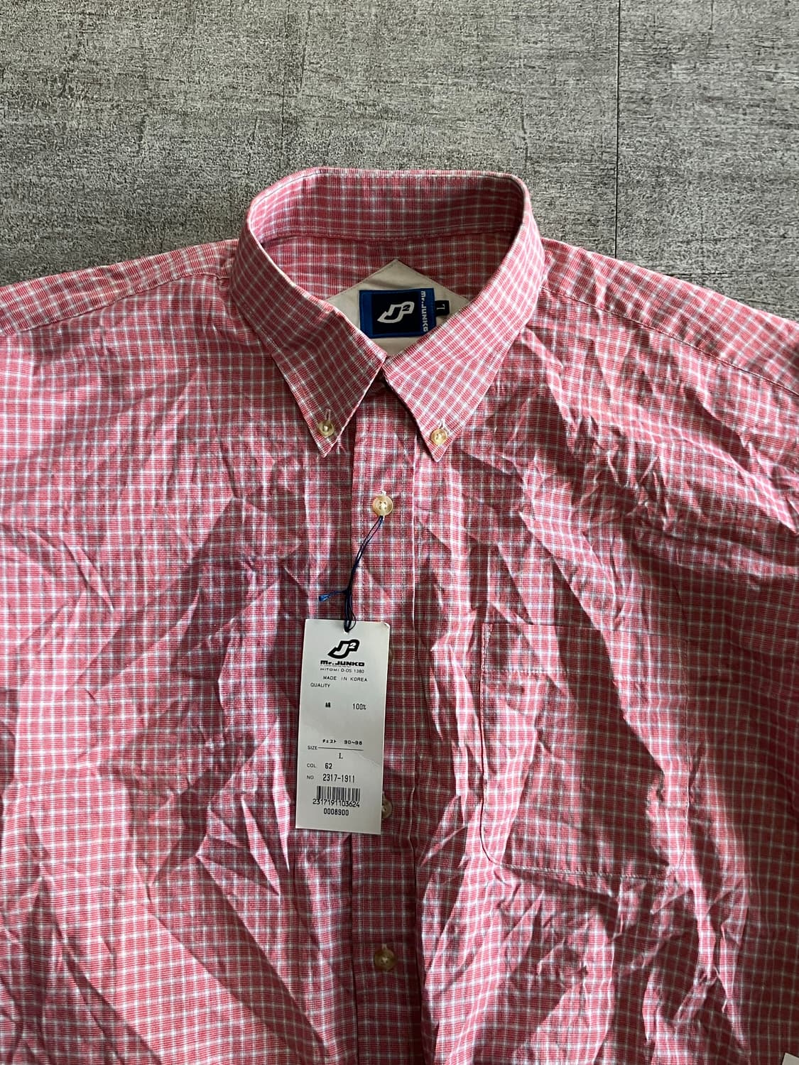 일본빈티지 Junkg 올드스쿨아메카지 긱시크 혁오풍 긴팔셔츠 상품이미지2