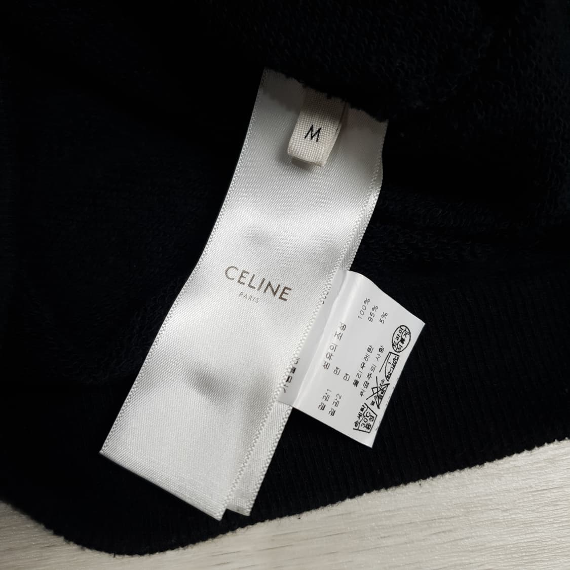 CELINE 셀린느 백로고 후드티 M 상품이미지6