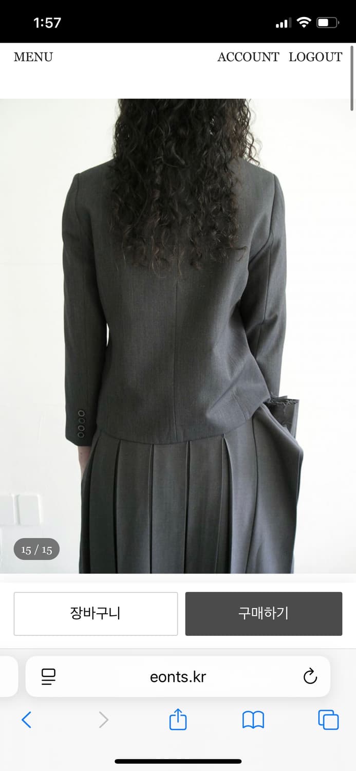 애옹쓰 O patch jacket 상품이미지5