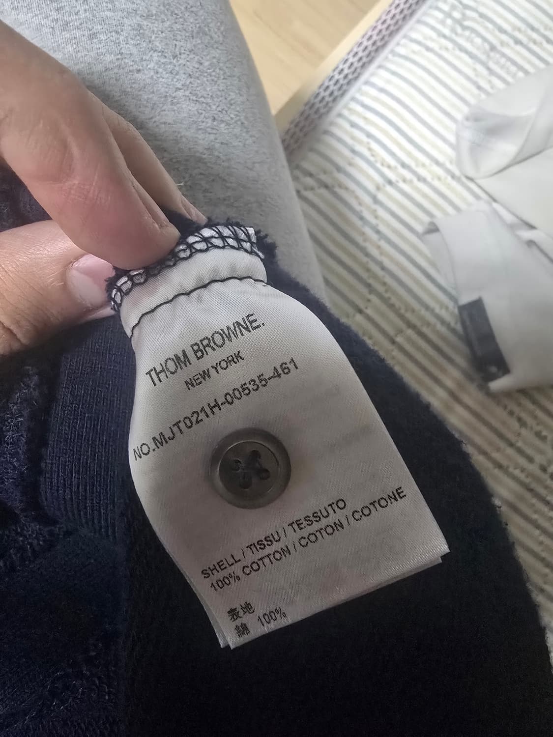 25FW 톰브라운 네이비 맨투맨 4사이즈 새상품 상품이미지7