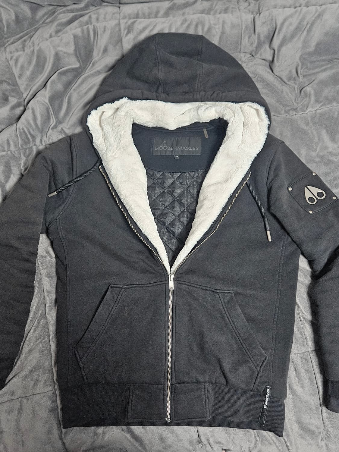 무스너클 버니스웨터 블랙 L 상품이미지1