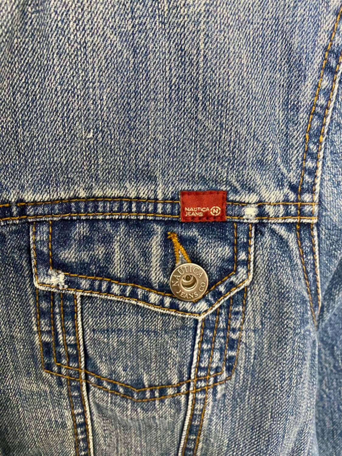 NAUTICA y2k denim jacket 노티카 와이투케이 데님자켓 상품이미지8