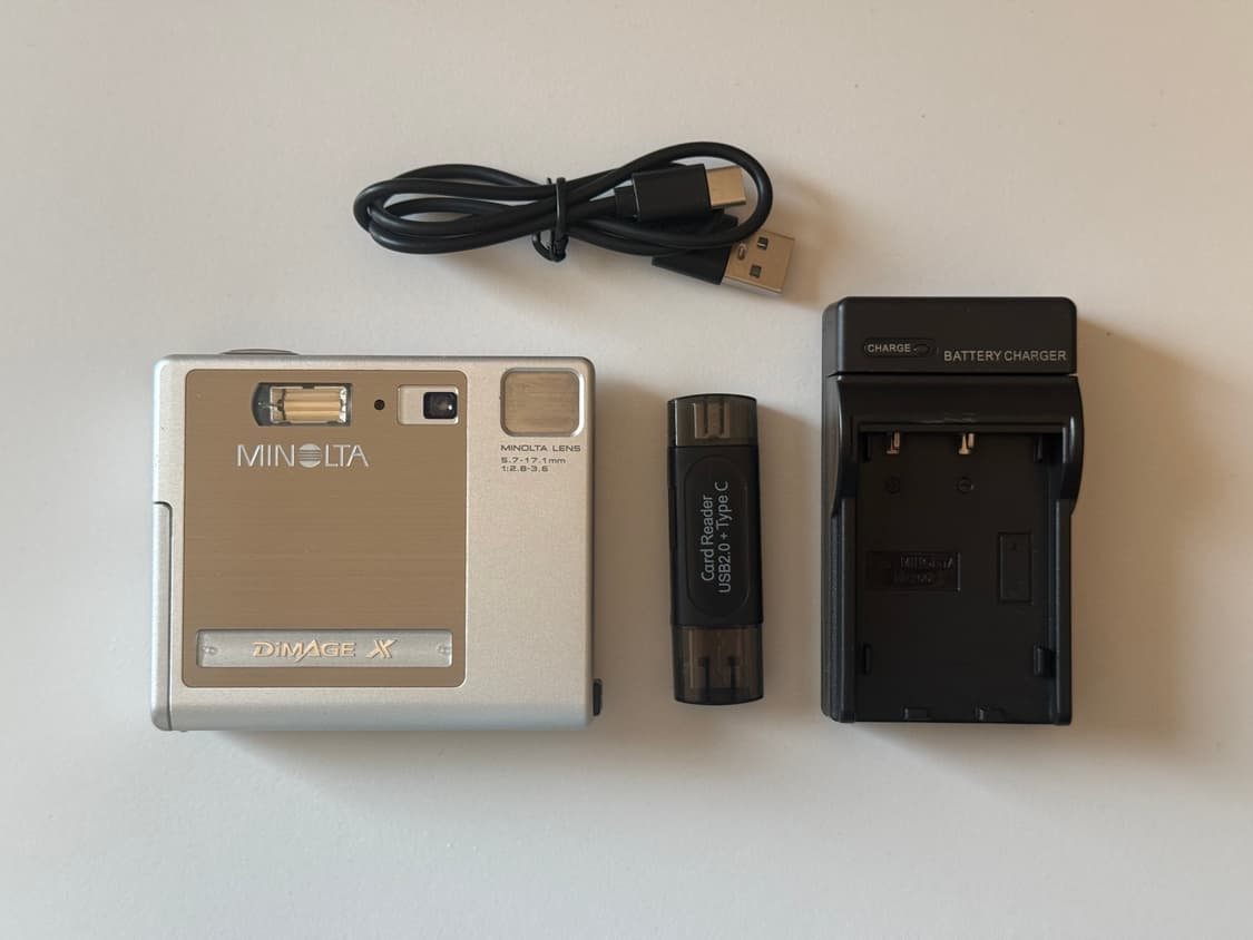 필카느낌 Minolta DiMAGE X 미놀타 빈티지 디카  상품이미지1