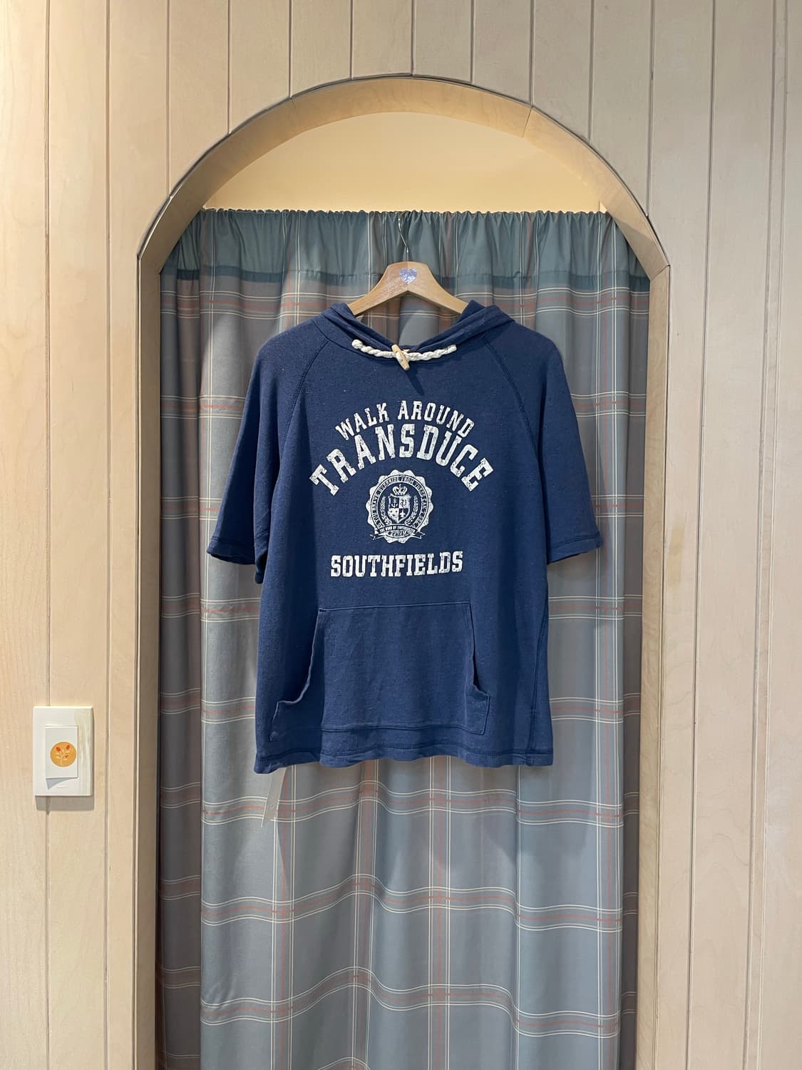 일본빈티지 모리걸 반팔후드 상품이미지1