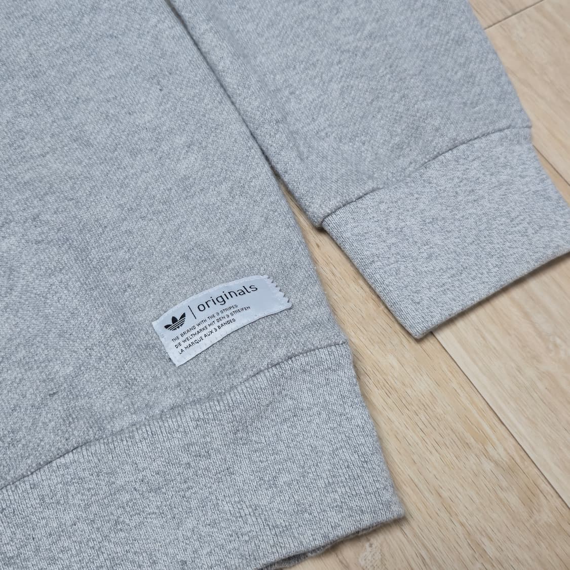 아디다스 HZO 그레이 맨투맨 티셔츠 상품이미지5