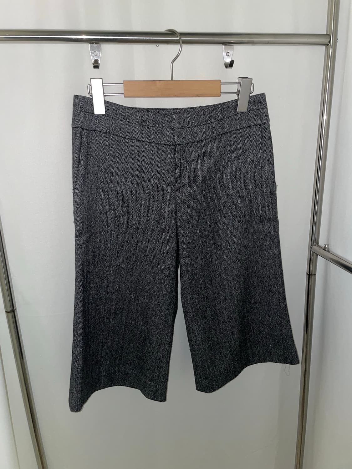 vintage herringbone wool half pants 상품이미지2