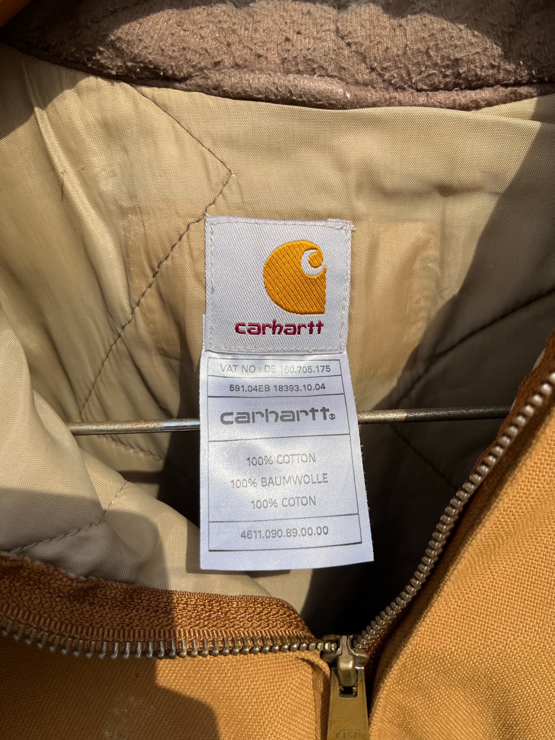 칼하트 엑티브 브라운 상품이미지2