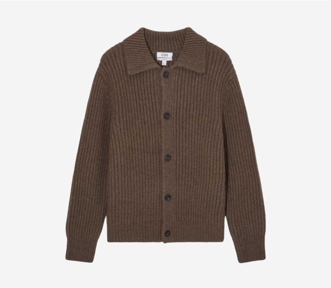 코스 리브드 알파카 블렌드 가디건 [M] 상품이미지1