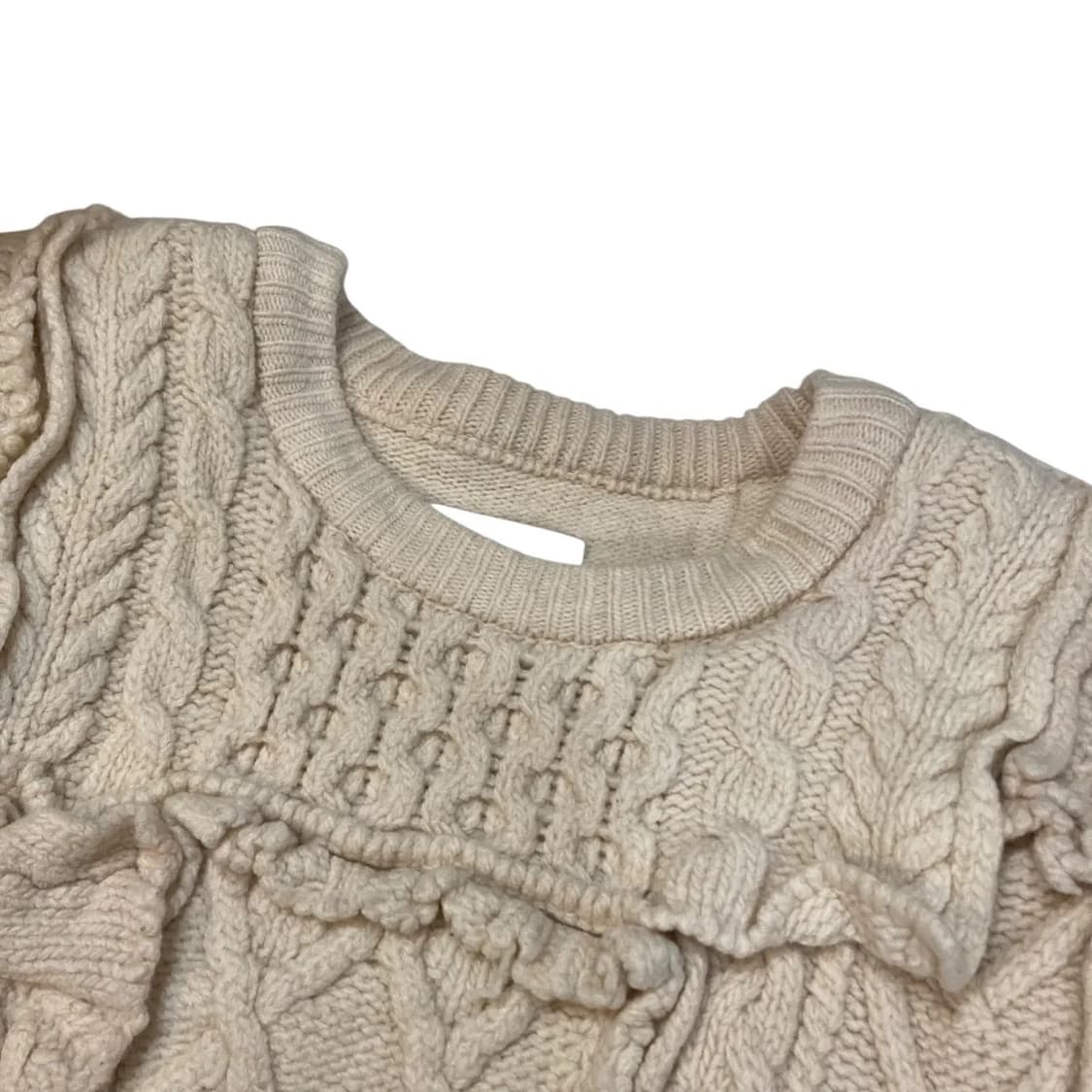 stein OVERSIZED INTERLACED CABLE KNIT 상품이미지3