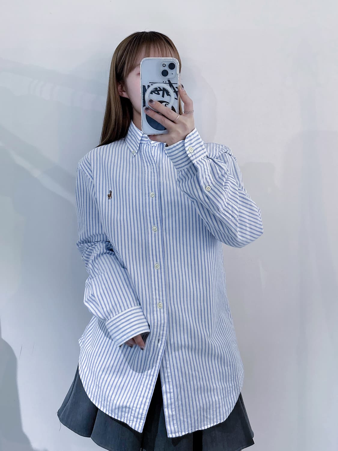 폴로랄프로렌 포니 스트라이프 셔츠 상품이미지2