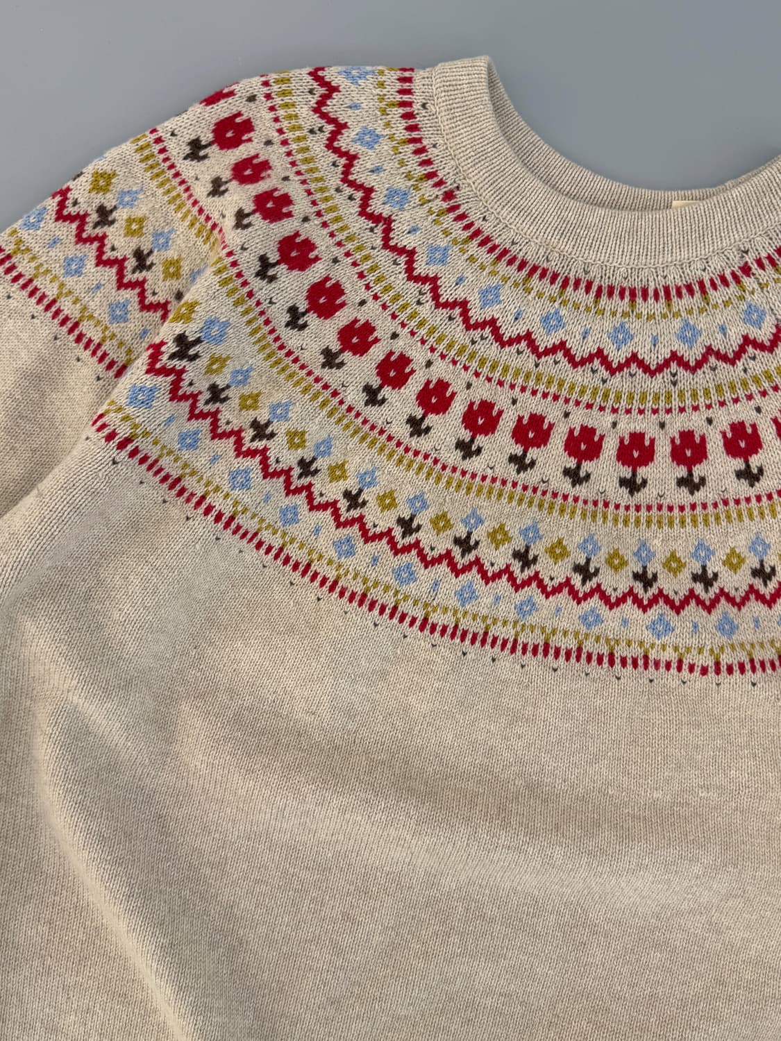 리바이스 루즈핏 노르딕 패턴 니트 상품이미지3