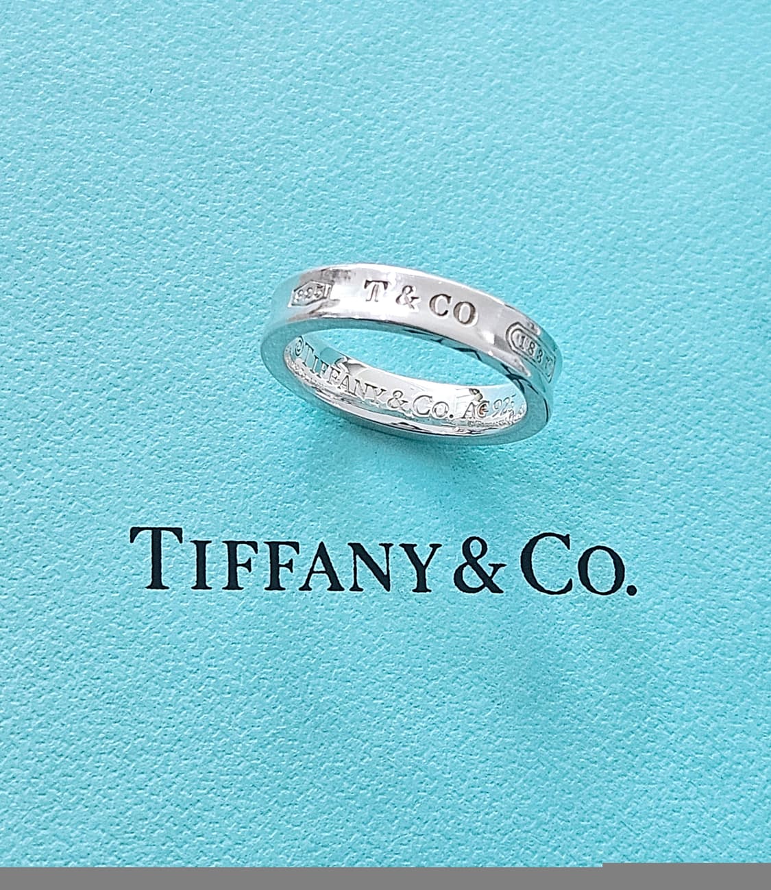 티파니앤코 1837네로우 반지 (us4.5/국내8호)[정품/풀세트] 상품이미지1
