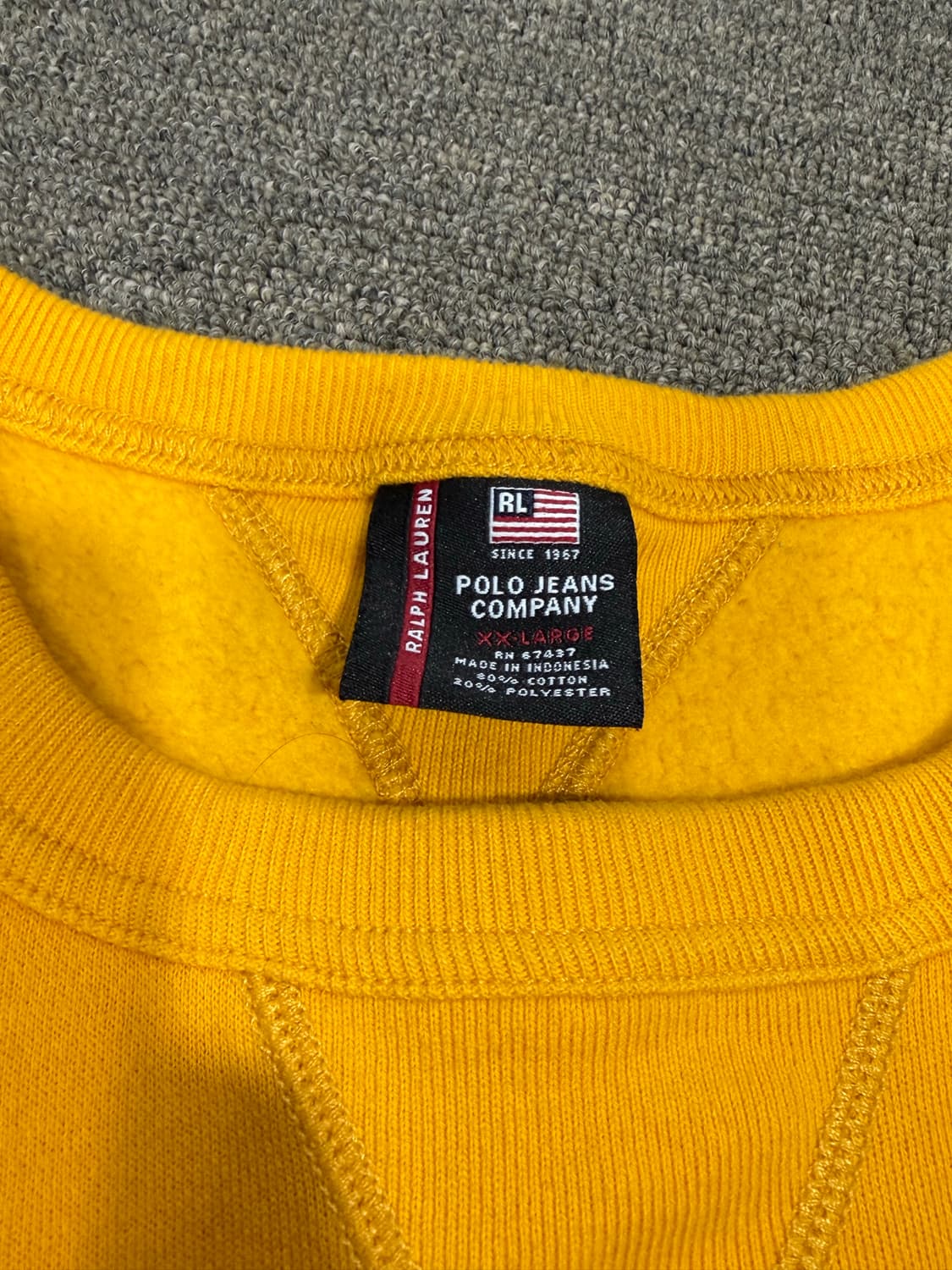 Polo jeans 폴로 랄프로렌 스펠아웃 맨투맨 상품이미지4