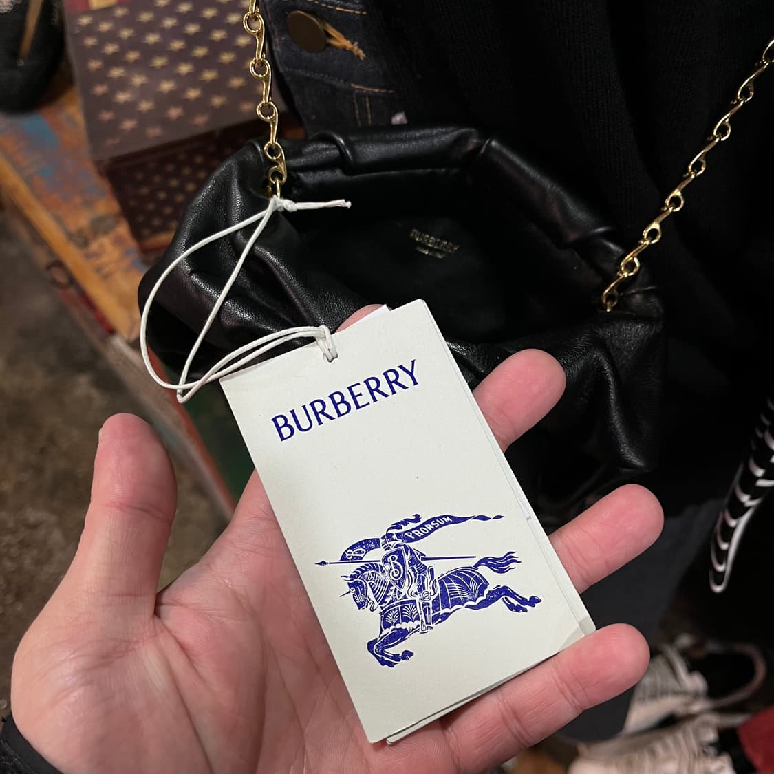 버버리 로즈 체인 클러치 백 상품이미지6