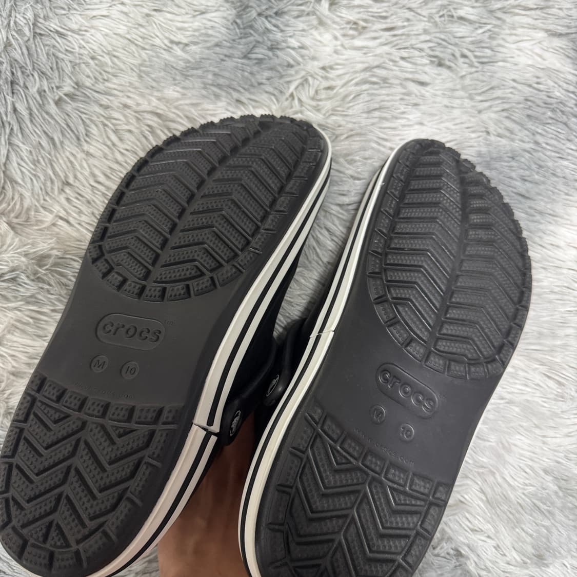 크록스 블랙US10 (265)사이즈 새것  상품이미지6