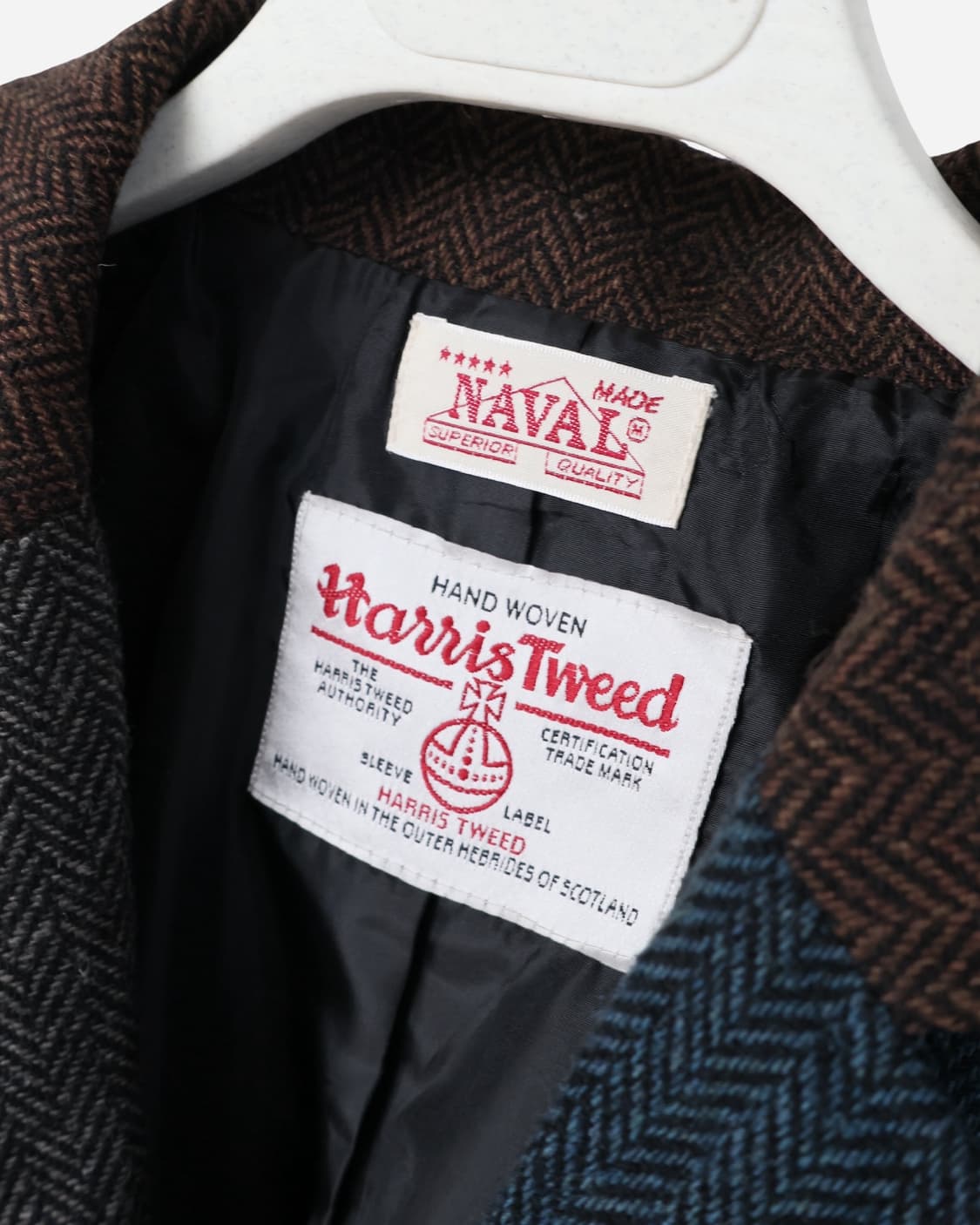 Naval Harris Tweed Patchwork Jacket 상품이미지9