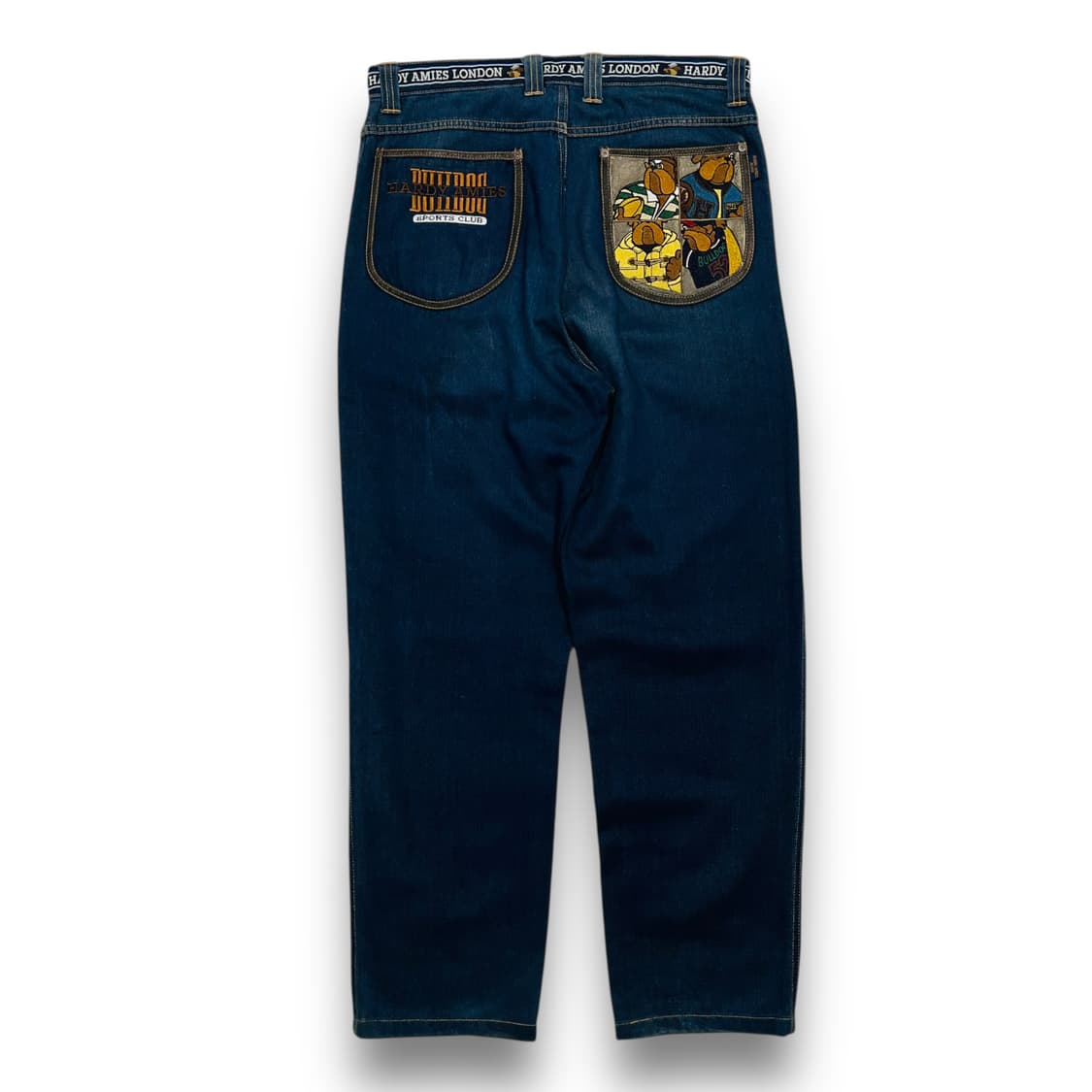 하디 에이미스 90s 올드 도그맨 자수 데님 팬츠 상품이미지2
