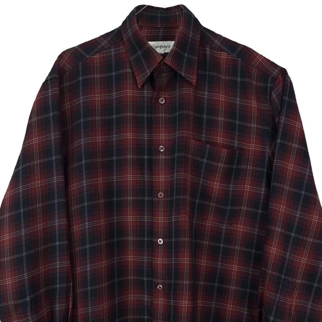 [입생로랑] 빈티지 체크 셔츠 P01429 상품이미지4