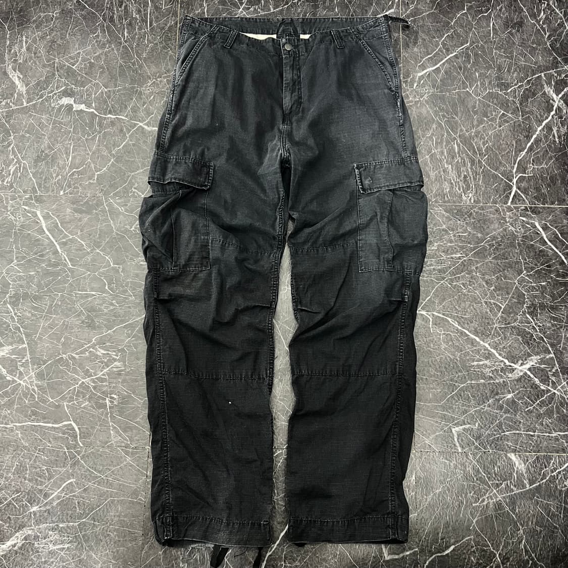 칼하트 에비에이션 카고팬츠 블랙 상품이미지4