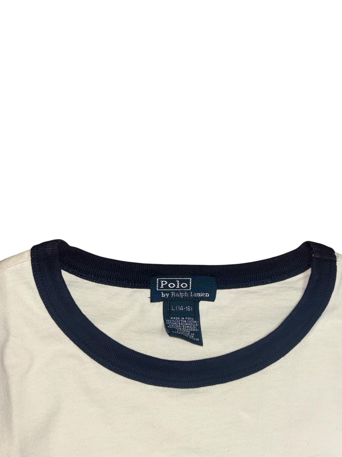폴로 랄프로렌 성조기 링거 반팔 티셔츠 상품이미지6
