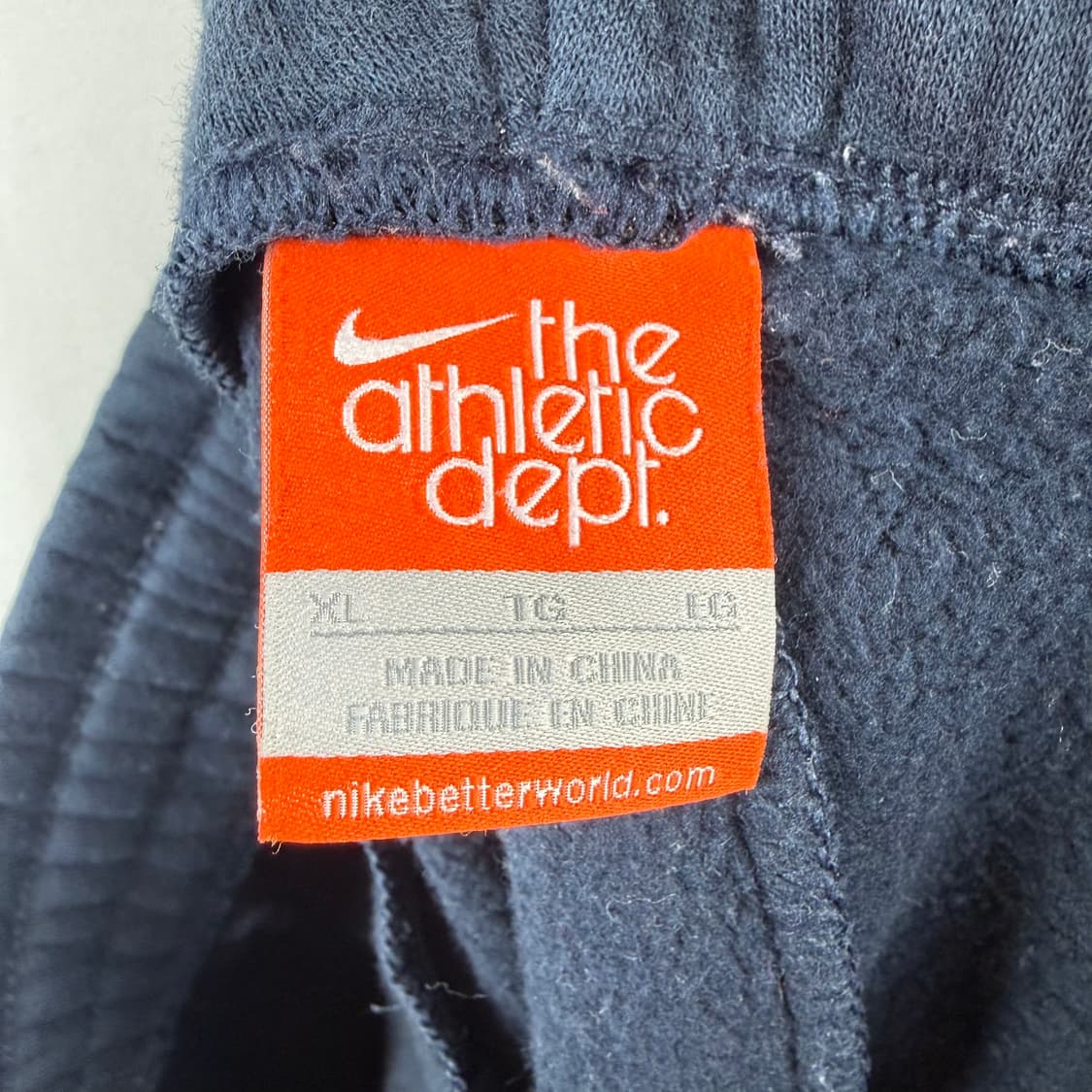 (XL) 나이키 스우시 스웻 팬츠 네이비 상품이미지5