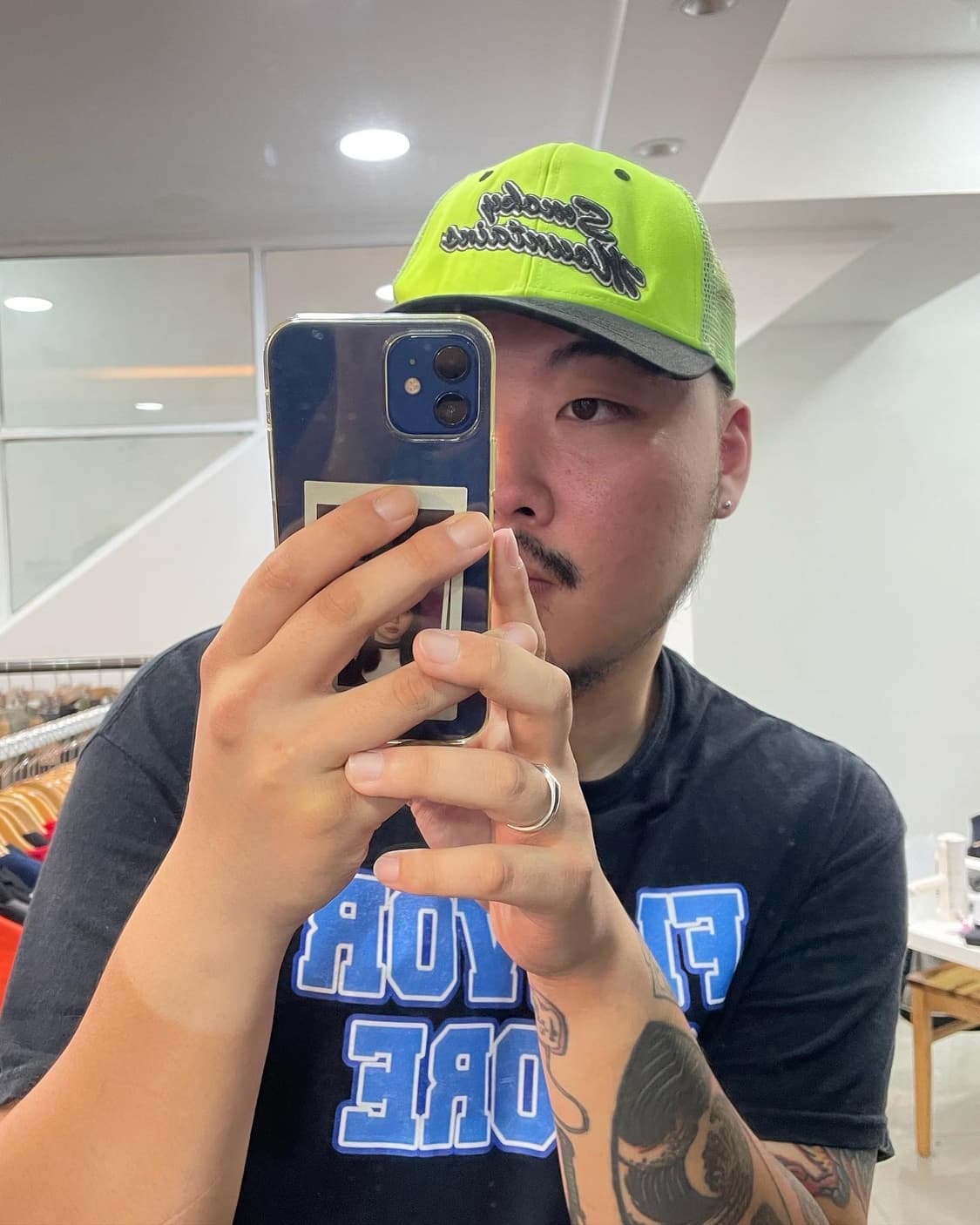 JHATS Vintage Neon Mesh Cap 상품이미지5