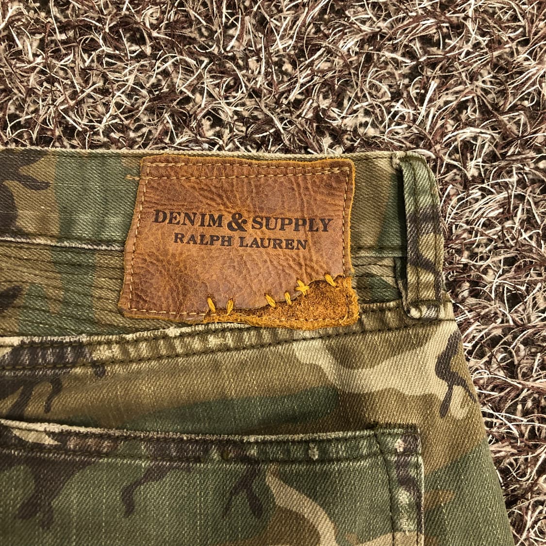 데님앤서플라이 랄프로렌 카모 바이커 팬츠 상품이미지5