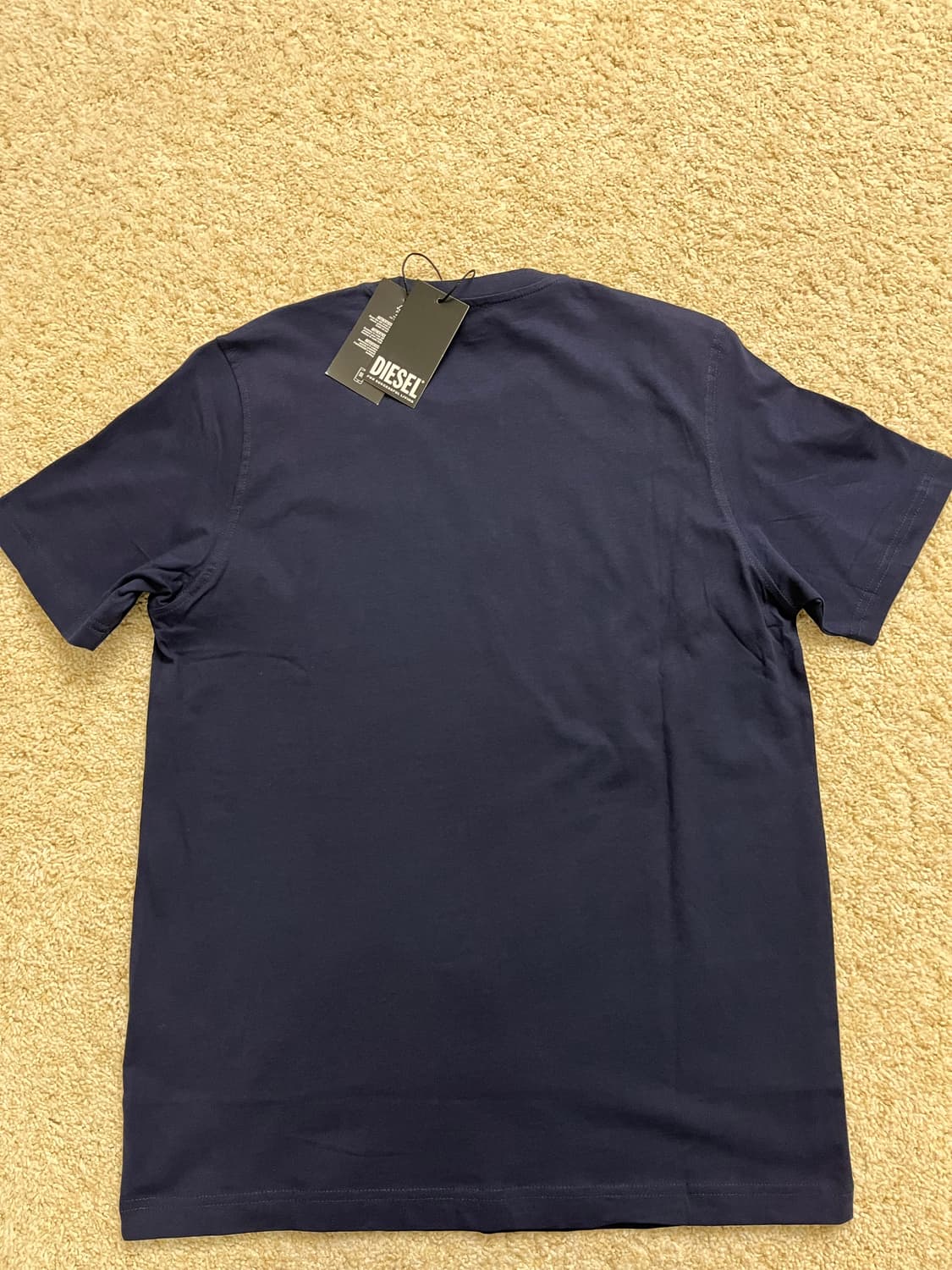 [새상품] 디젤 T-저스트 뉴 인더스트리 반팔 티셔츠 피코트 블루 M  상품이미지3