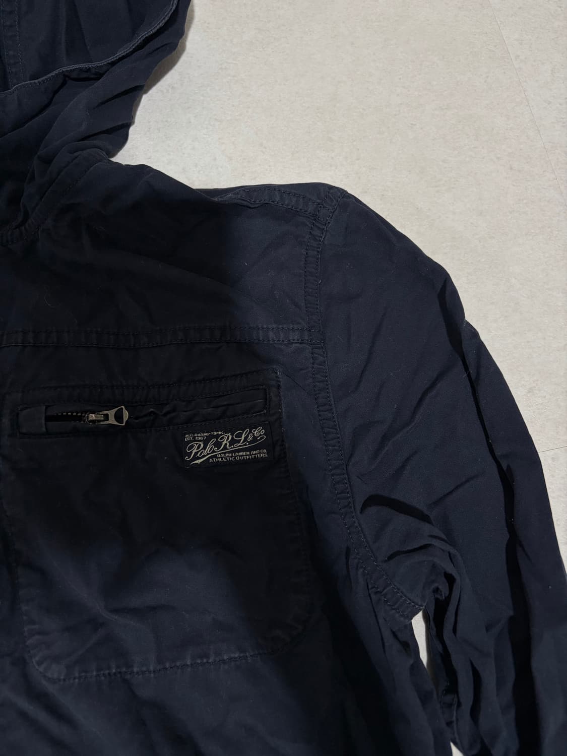 폴로 올드스쿨 패치 후드자켓 44-55 상품이미지4