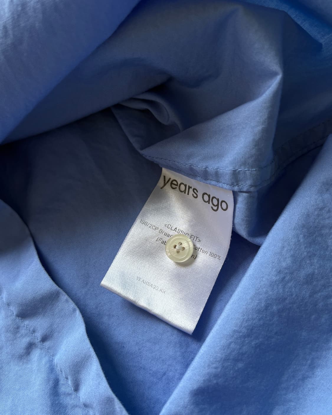 Years ago/Yrs Japan Fabric Poika Shirts 상품이미지4