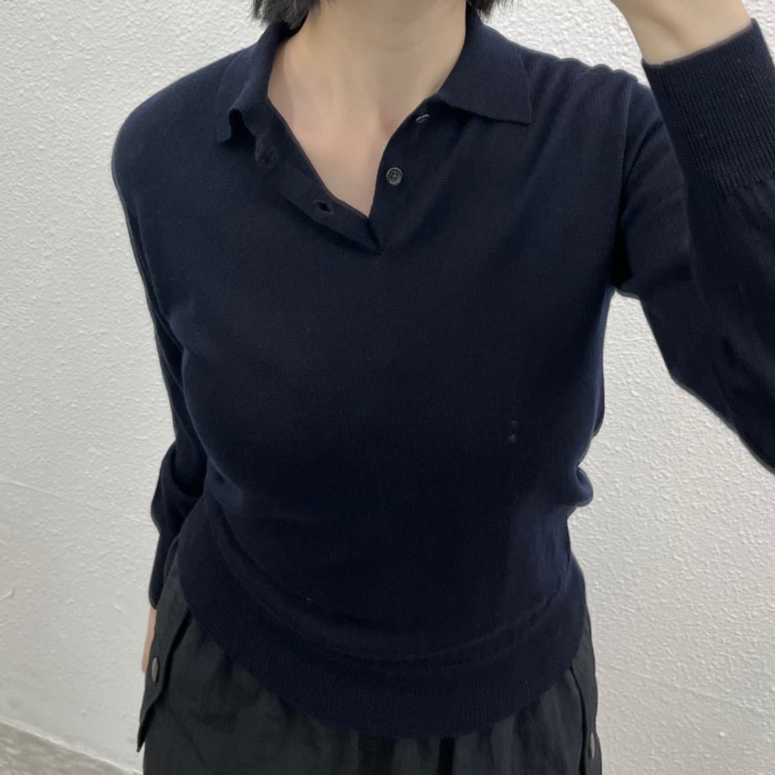 폴로 랄프로렌 네이비 니트 S 상품이미지5