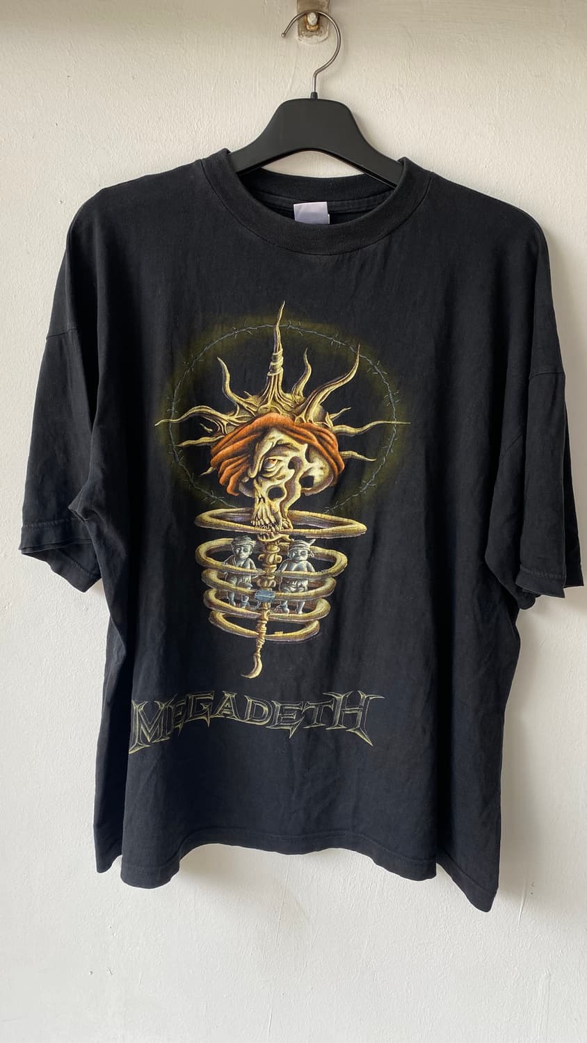 빈티지 90s megadeth 메가데스 밴드 티셔츠 2xl xxl 상품이미지1