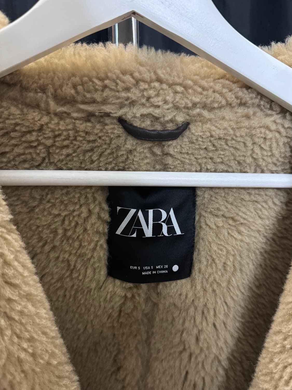 자라 더블페이스드 바이커 점퍼 ZW collection 자라무스탕 상품이미지6