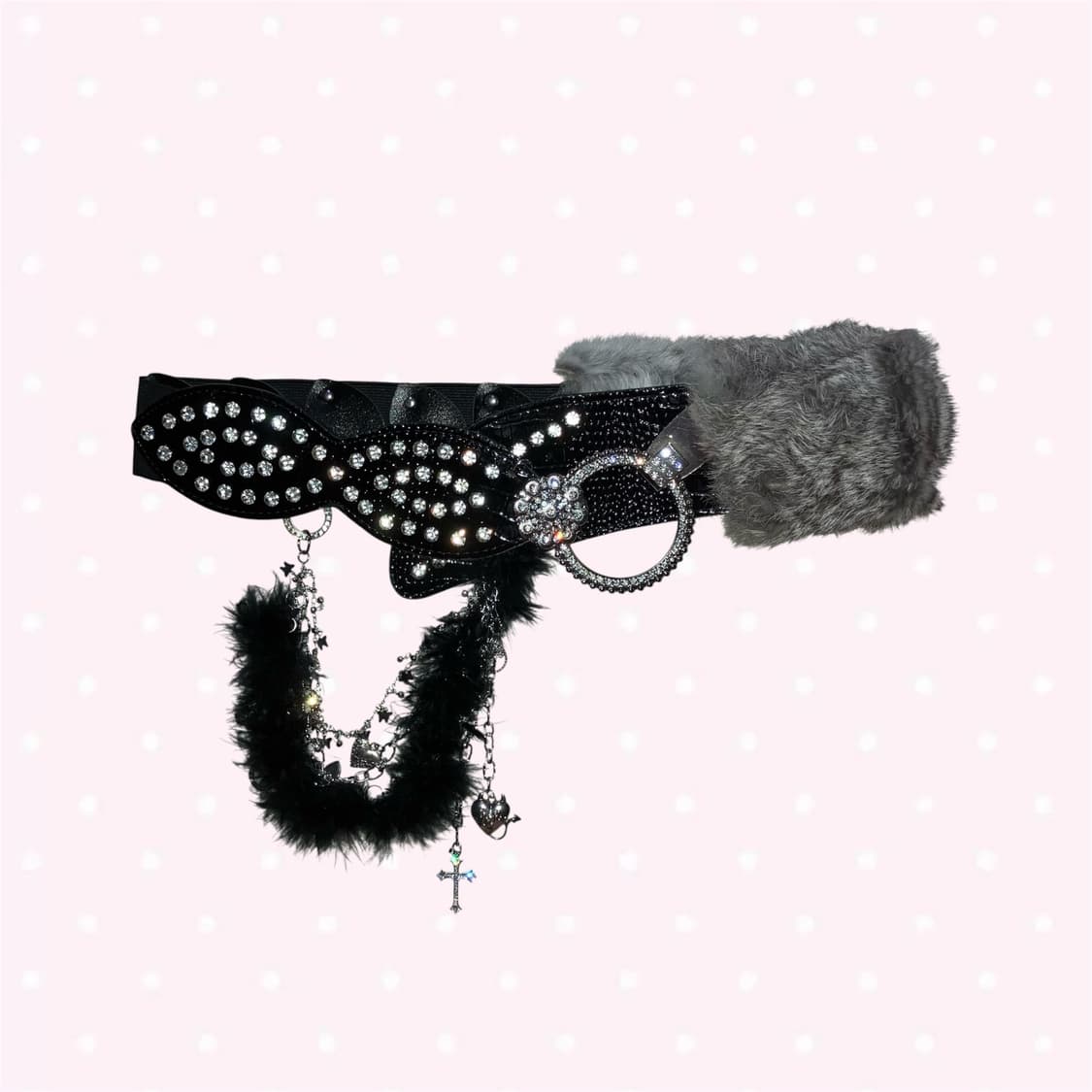 갸루 오네갸루 d.i.a. 깔 퍼 체인 벨트 대대장 핀터깔 상품이미지1