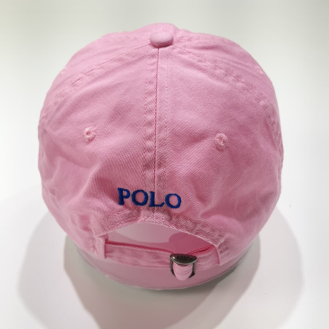 CL329 폴로 코튼 블루포니 핑크 볼캡 모자 상품이미지5