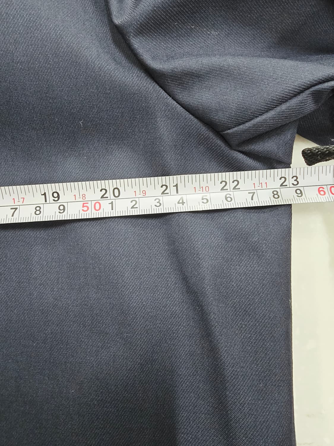 PESPOW 후드 벨트 롱 코트 네이비 상품이미지8