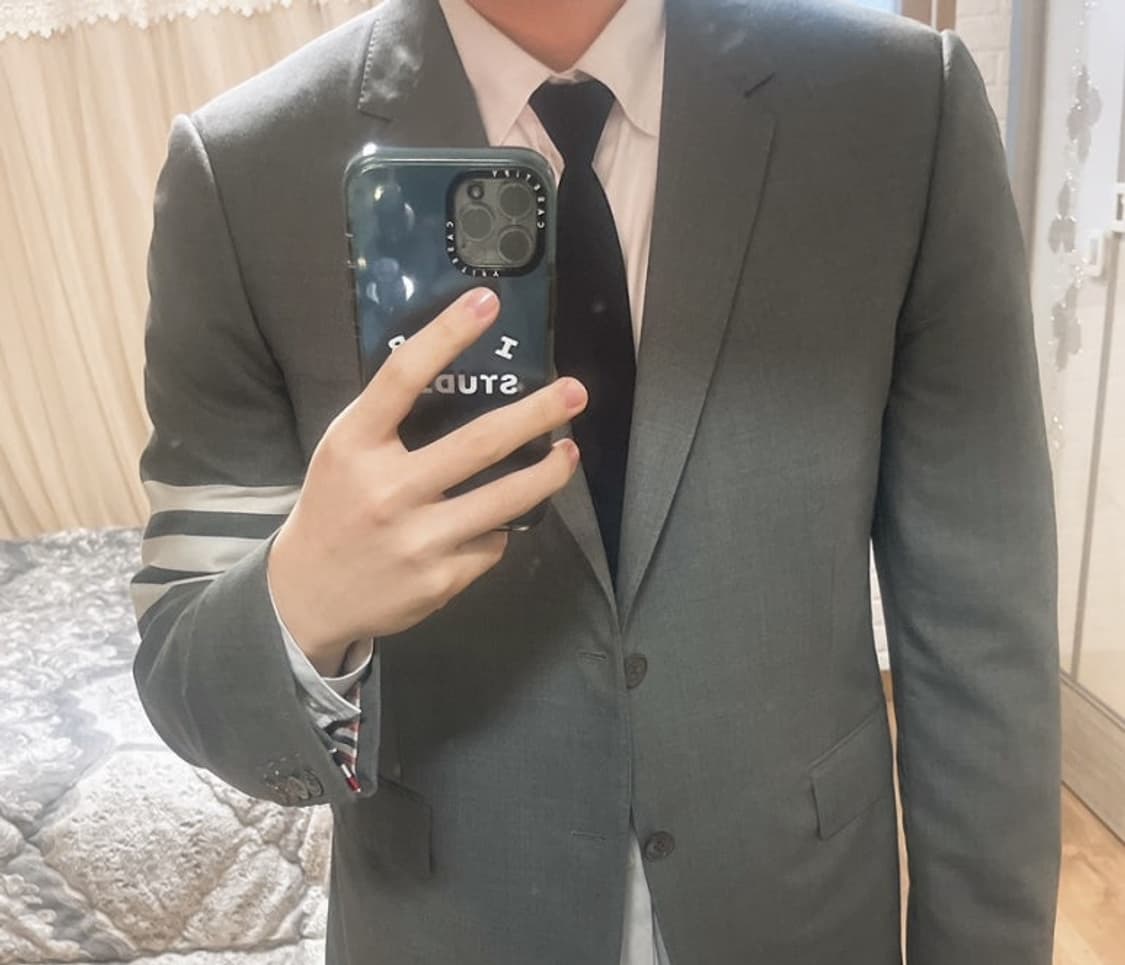 (2) 톰브라운 스포츠 자켓 블레이저 4선 완장 상품이미지2