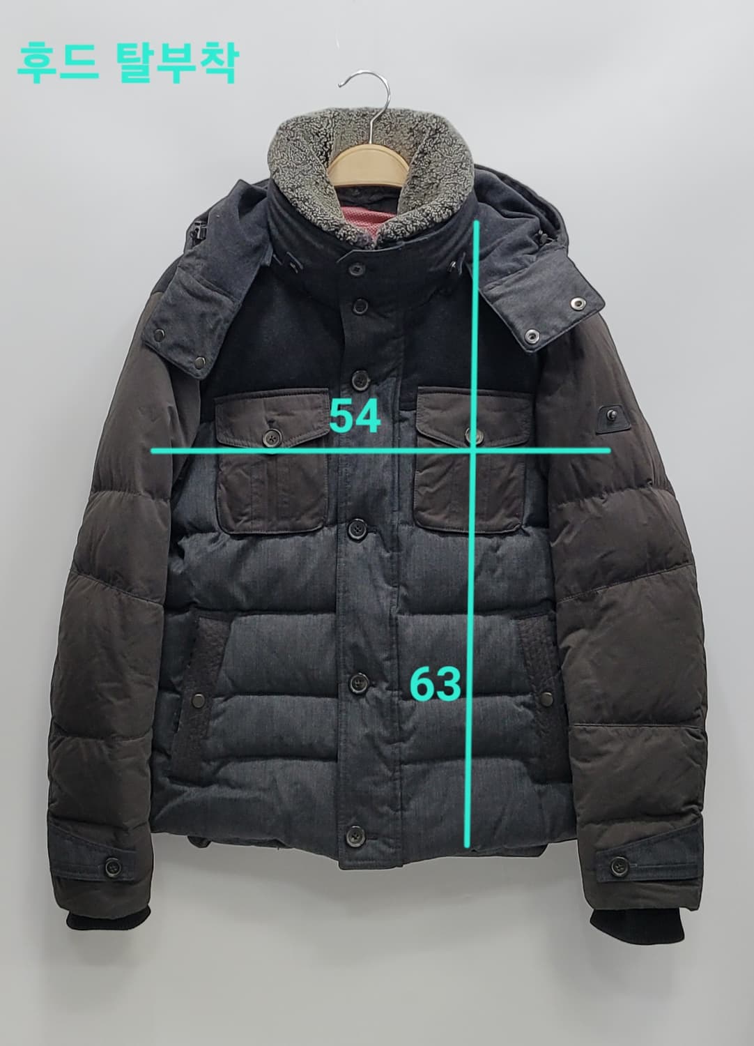 series 시리즈 빈티지 가먼트다잉 다운 자켓 / 남 100(추천95) 상품이미지10