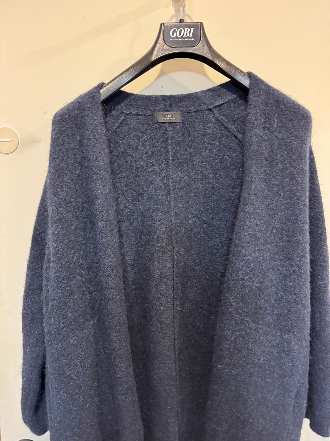 타임 알파카 블렌드 니트 가디건 상품이미지3
