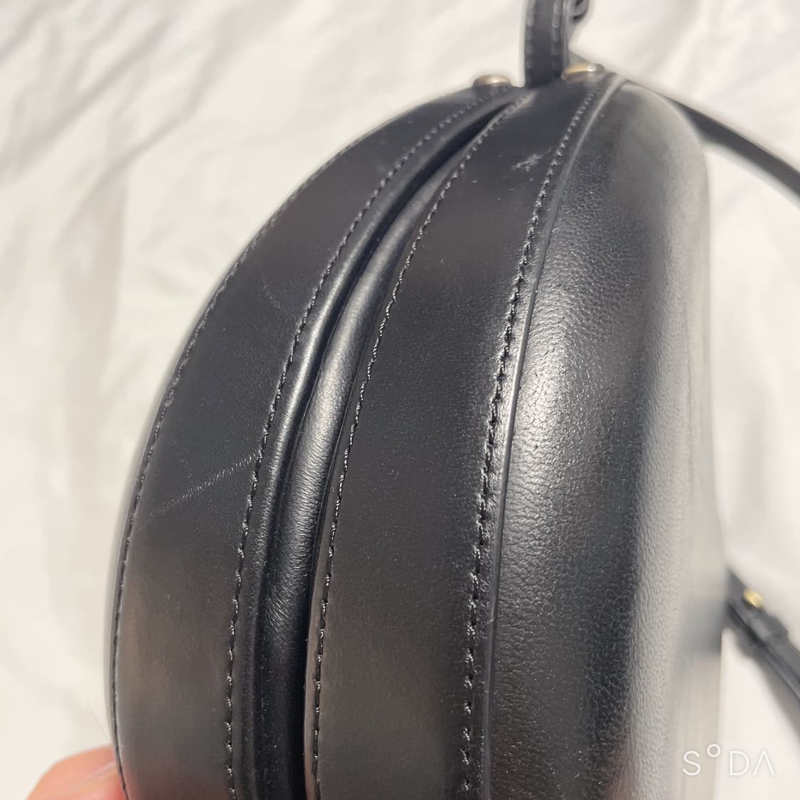 아카이브앱크 쉘 베이글 크로스백 블랙 상품이미지10