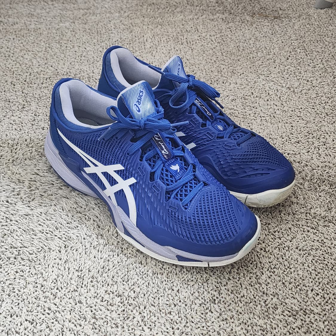 아식스 코트 FF 3 노박 아식스 블루 프레쉬 에어 상품이미지1