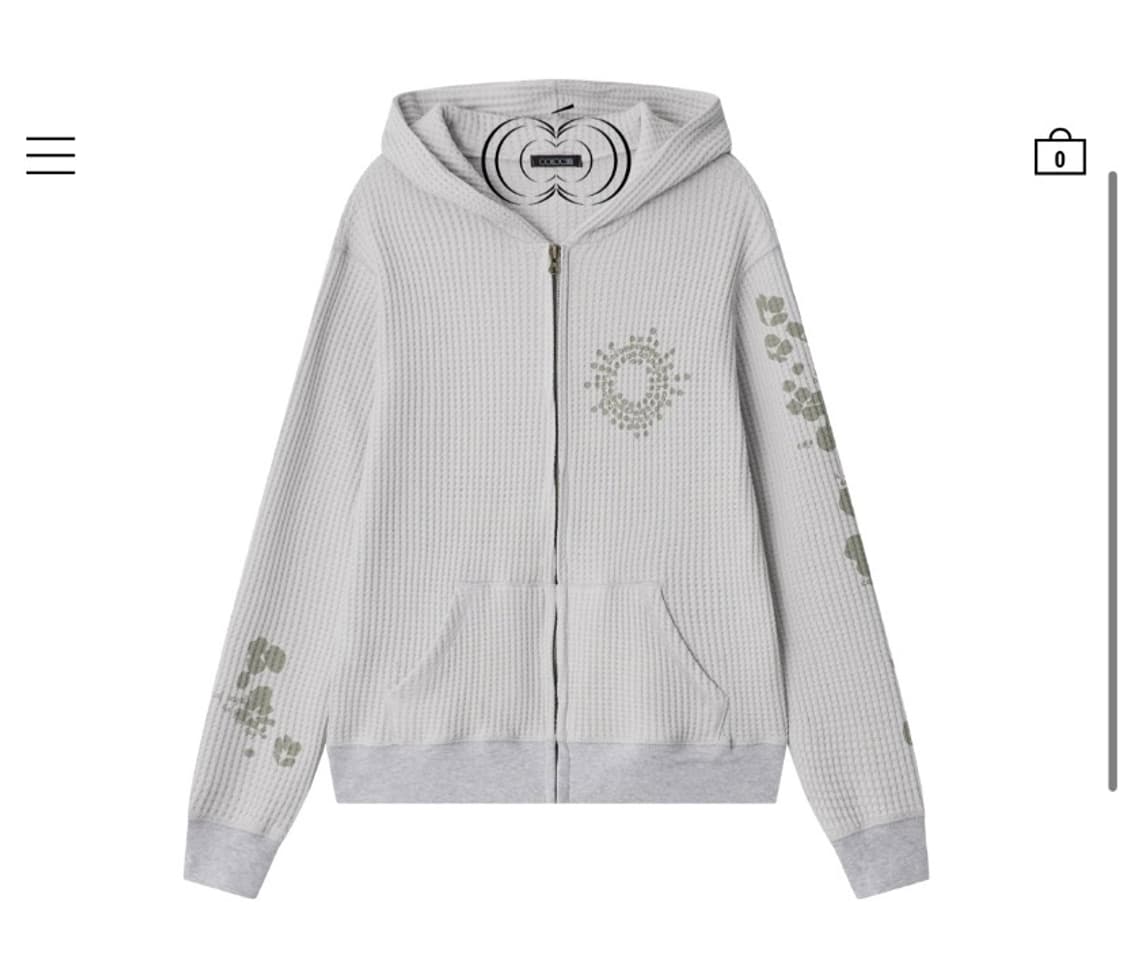 콜로신스 후드집업 HERBA HOOD ZIP-UP MELANGE 상품이미지1