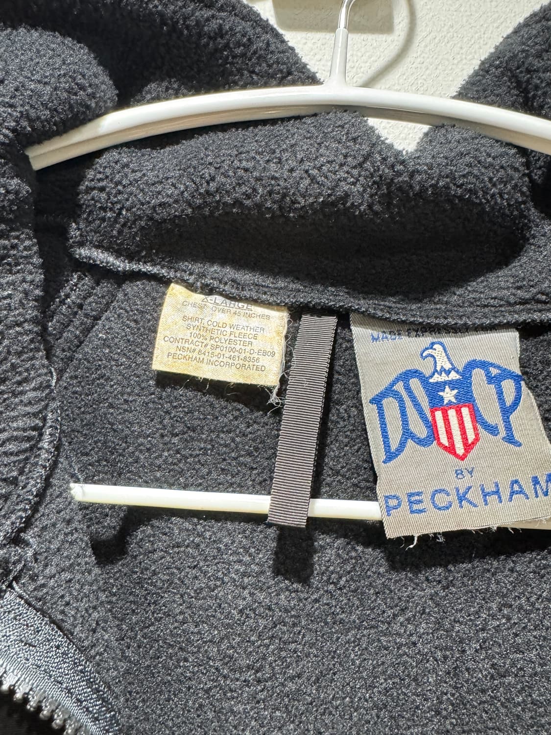 미군 300 폴라텍 플리스 고어택스 내피 자켓 (XL) 상품이미지8