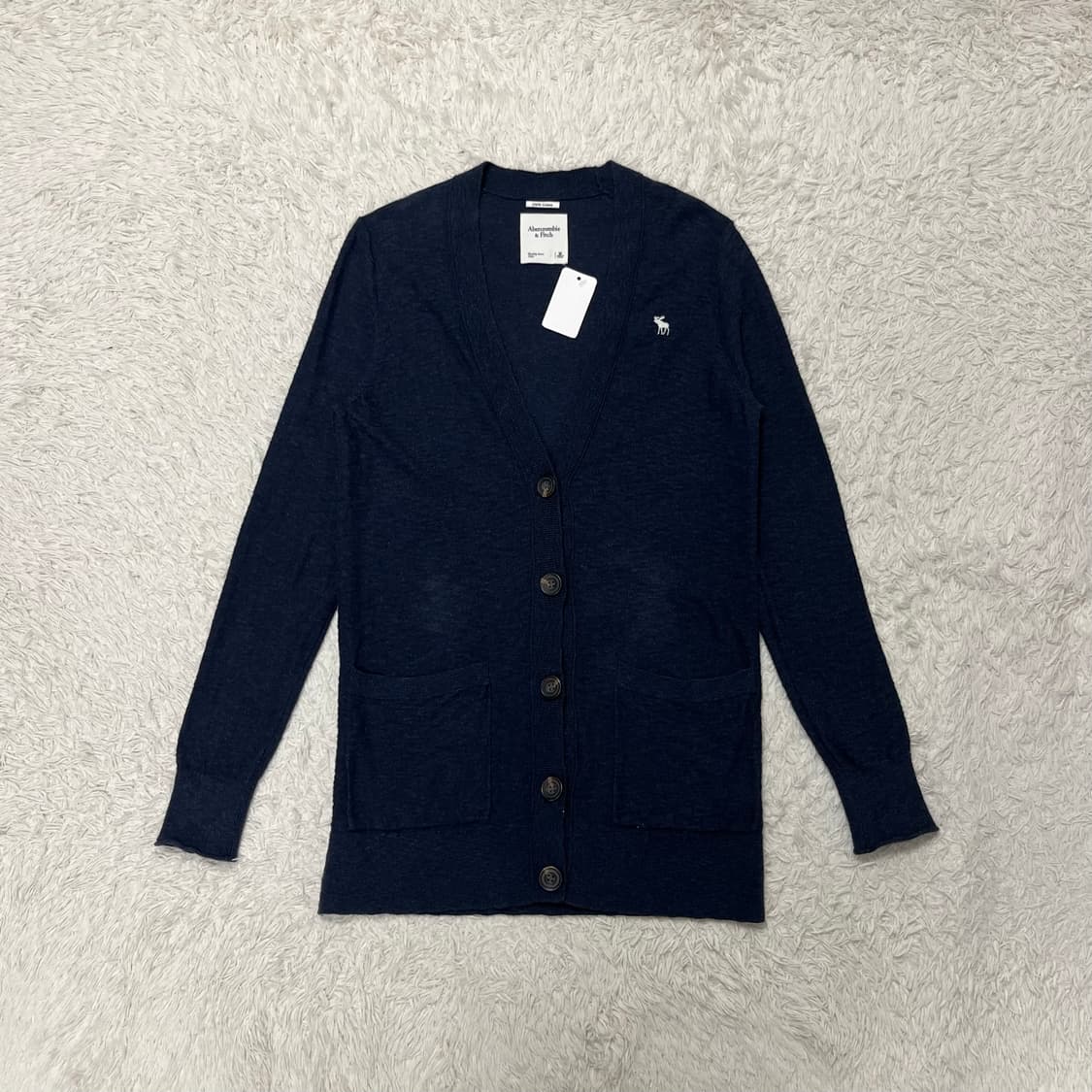 Abercrombie navy cardigan 상품이미지4
